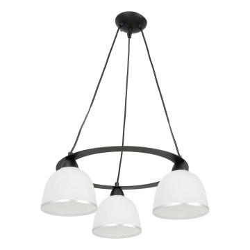 Hanglamp aan een koord AVIA 3xE27/60W/230V