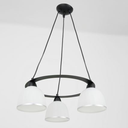 Hanglamp aan een koord AVIA 3xE27/60W/230V