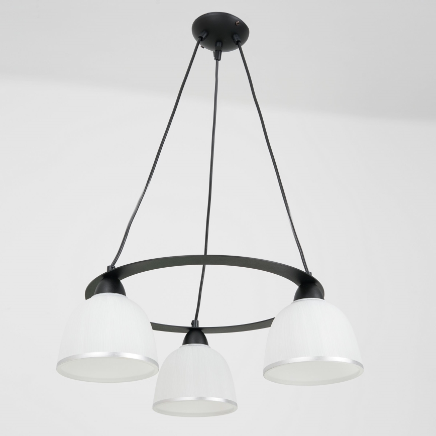 Hanglamp aan een koord AVIA 3xE27/60W/230V