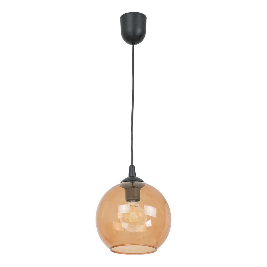 Hanglamp aan een koord BALL 1xE27/60W/230V diameter 20 cm beige