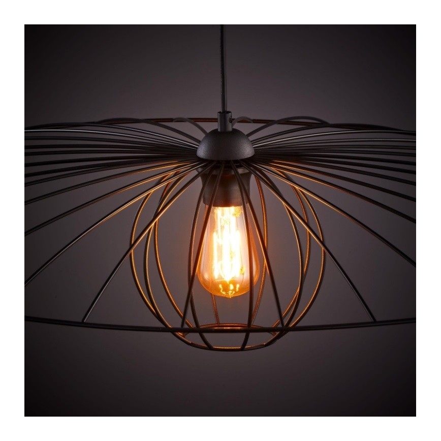 Hanglamp aan een koord BARBELLA 1xE27/60W/230V diameter 80 cm