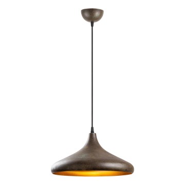 Hanglamp aan een koord BAREK 1xE27/40W/230V grijs