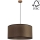 Hanglamp aan een koord BENITA 1xE27/40W/230V bruin/eiken – FSC gecertificeerd