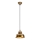 Hanglamp aan een koord BERCESTE 1xE27/40W/230V goud