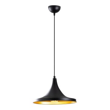 Hanglamp aan een koord BERCESTE 1xE27/40W/230V zwart