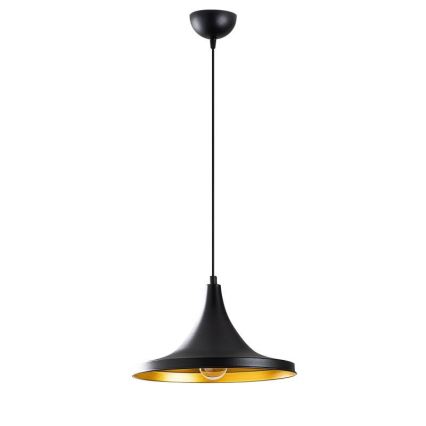 Hanglamp aan een koord BERCESTE 1xE27/40W/230V zwart