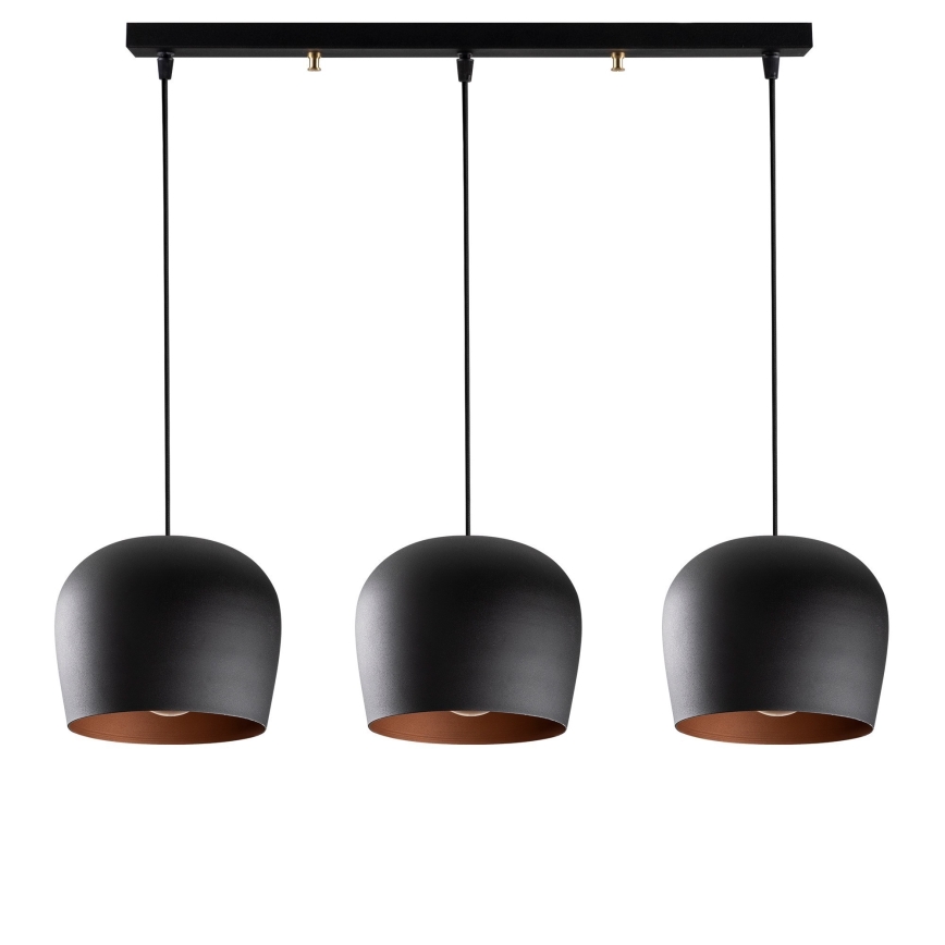 Hanglamp aan een koord BERCESTE 3xE27/40W/230V