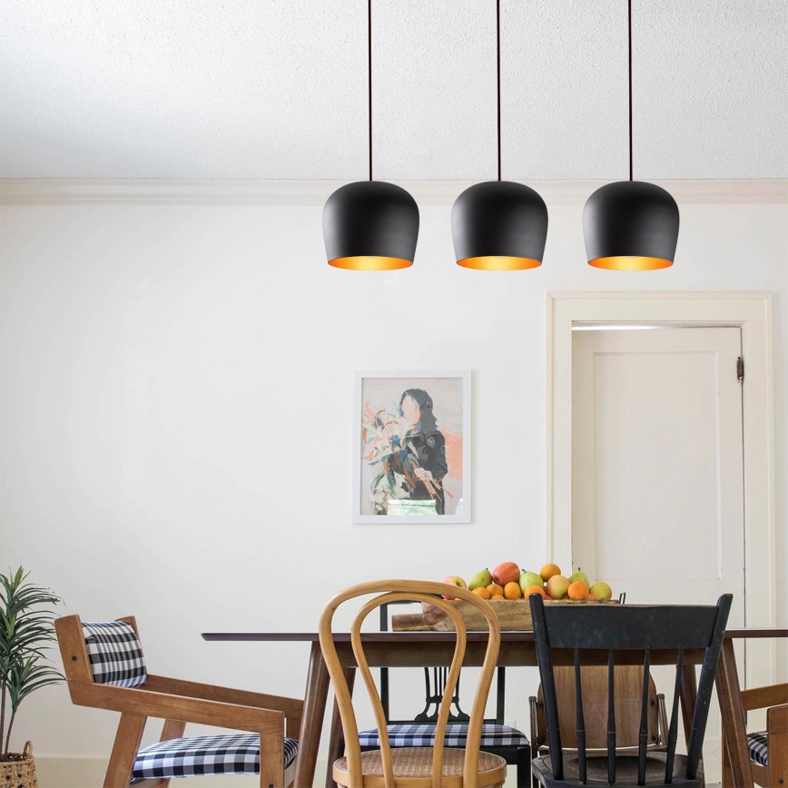 Hanglamp aan een koord BERCESTE 3xE27/40W/230V