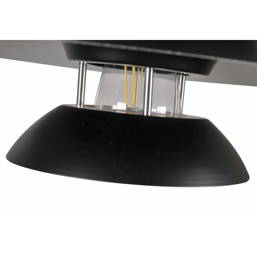 Hanglamp aan een koord BERIT 1xE27/20W/230V zwart
