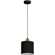 Hanglamp aan een koord BIZO 1xE27/60W/230V zwart/goud