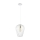Hanglamp aan een koord BLANCHE 1xE27/11W/230V wit