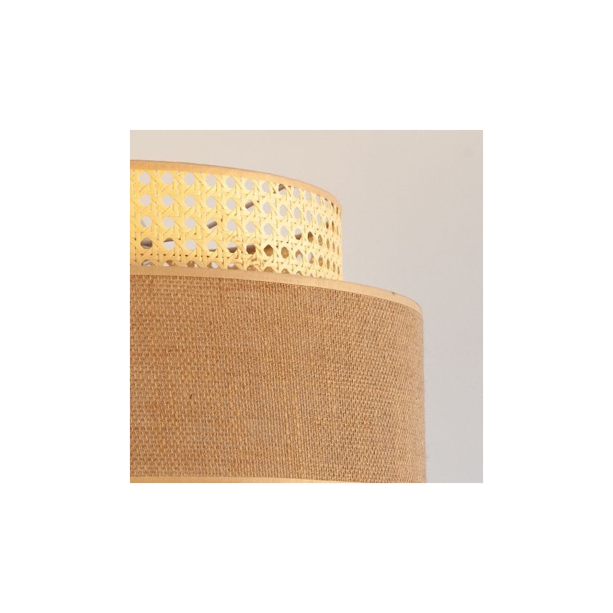 Hanglamp aan een koord BOHO 1xE27/60W/230V diameter 40 cm rotan