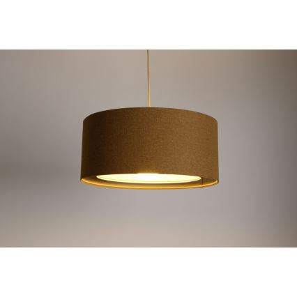 Hanglamp aan een koord BOHO TRINITI 1xE27/60W/230V bruin