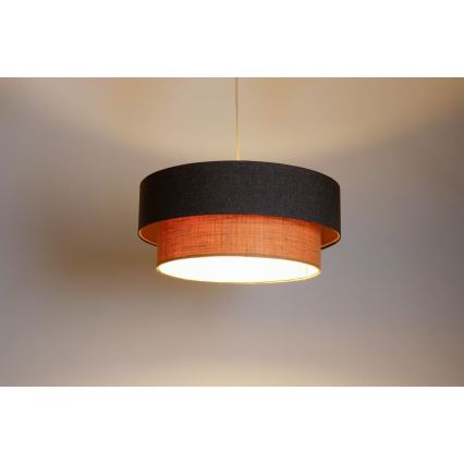 Hanglamp aan een koord BOHO TRINITI 1xE27/60W/230V grijs/beige