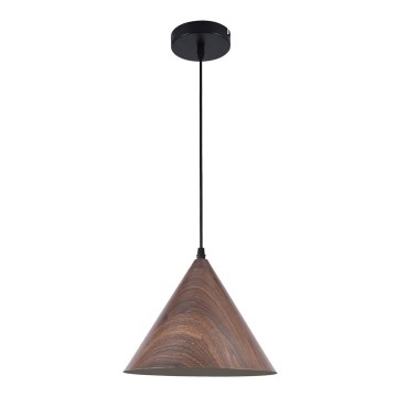 Hanglamp aan een koord BOSCO 1xE27/15W/230V bruin