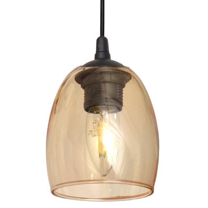 Hanglamp aan een koord BRILLANT 1xE27/15W/230V beige