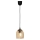 Hanglamp aan een koord BRILLANT 1xE27/60W/230V beige