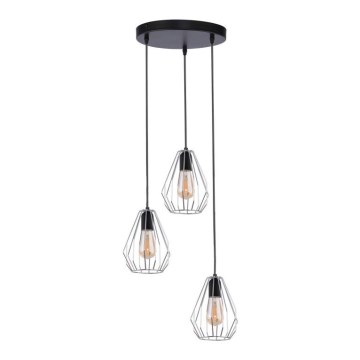 Hanglamp aan een koord BRYLANT 3xE27/60W/230V diameter 47 cm