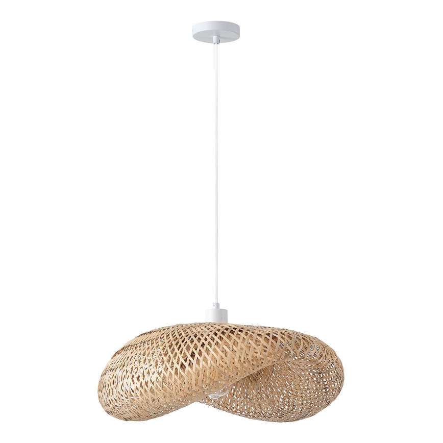 Hanglamp aan een koord CALYPSO 1xE27/15W/230V bamboe
