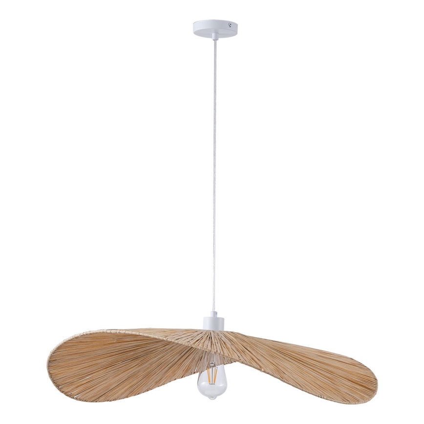 Hanglamp aan een koord CALYPSO 1xE27/40W/230V diameter 70 cm bamboe
