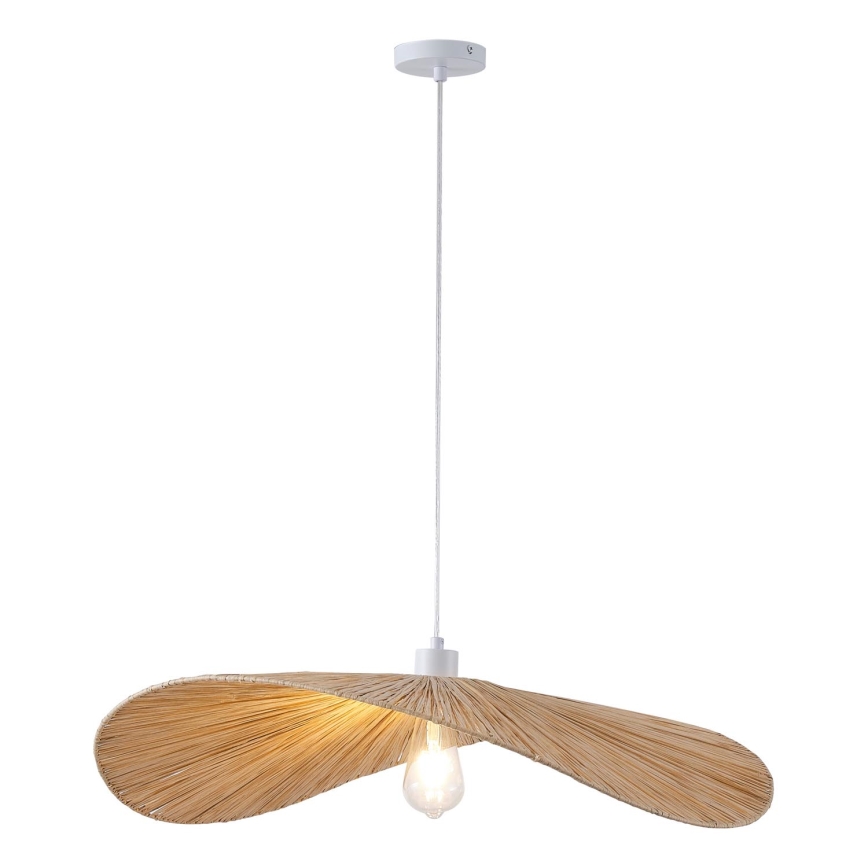 Hanglamp aan een koord CALYPSO 1xE27/40W/230V diameter 70 cm bamboe