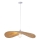 Hanglamp aan een koord CALYPSO 1xE27/40W/230V diameter 70 cm bamboe