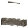 Hanglamp aan een koord CAMO 4xE27/15W/230V goud