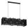 Hanglamp aan een koord CAMO 4xE27/15W/230V zwart