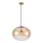 Hanglamp aan een koord CAMPANIA 1xE27/60W/230V goud