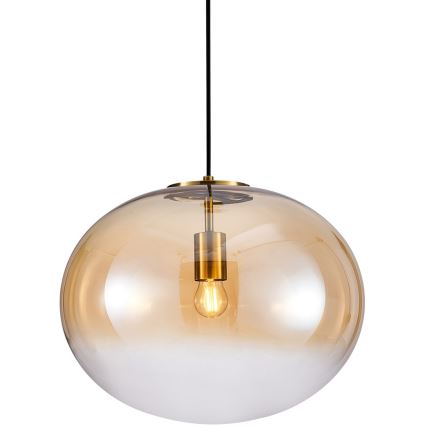 Hanglamp aan een koord CAMPANIA 1xE27/60W/230V goud
