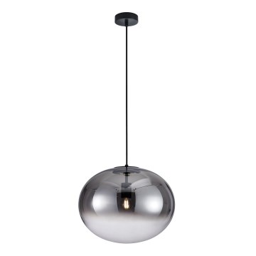 Hanglamp aan een koord CAMPANIA 1xE27/60W/230V zwart