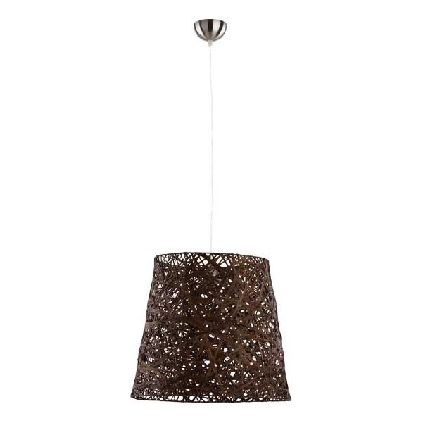Hanglamp aan een koord CANNUCIA 1xE27/15W/230V bruin