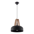 Hanglamp aan een koord CASCO 1xE27/60W/230V diameter 30 cm Berk