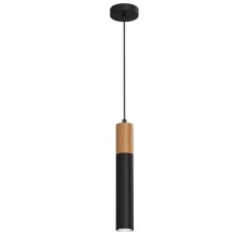 Hanglamp aan een koord CASSA 1xGU10/60W/230V zwart