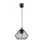 Hanglamp aan een koord CEED 1xE27/60W/230V zwart