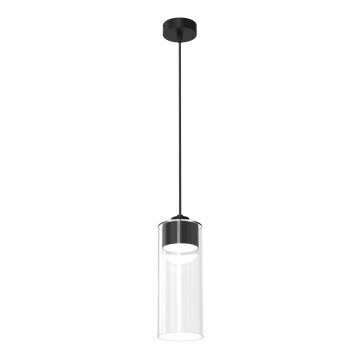 Hanglamp aan een koord CLARISSA 1xGX53/12W/230V zwart