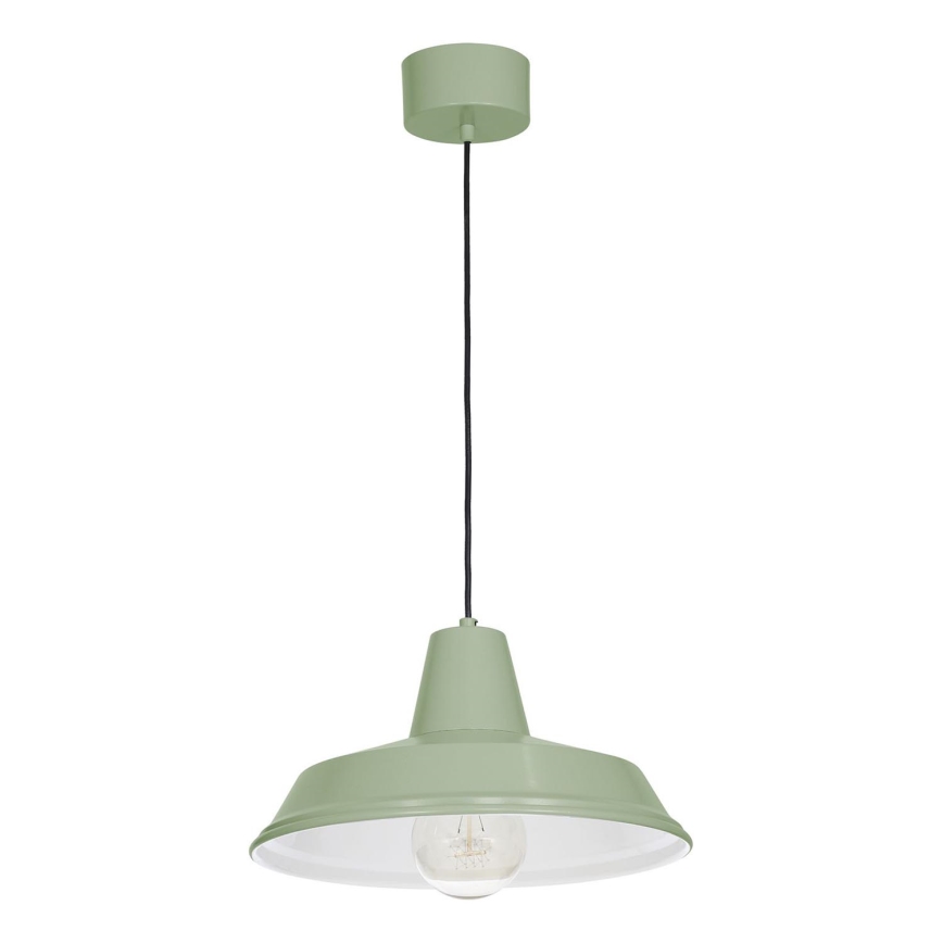 Hanglamp aan een koord CLASS 1xE27/15W/230V groen