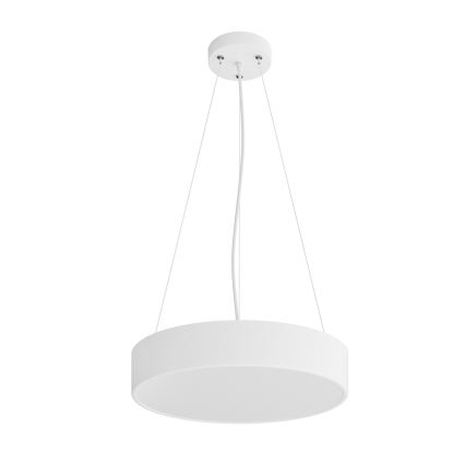 Hanglamp aan een koord CLEO 3xE27/24W/230V diameter 40 cm wit