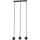 Hanglamp aan een koord COLM 3xGU10/30W/230V zwart