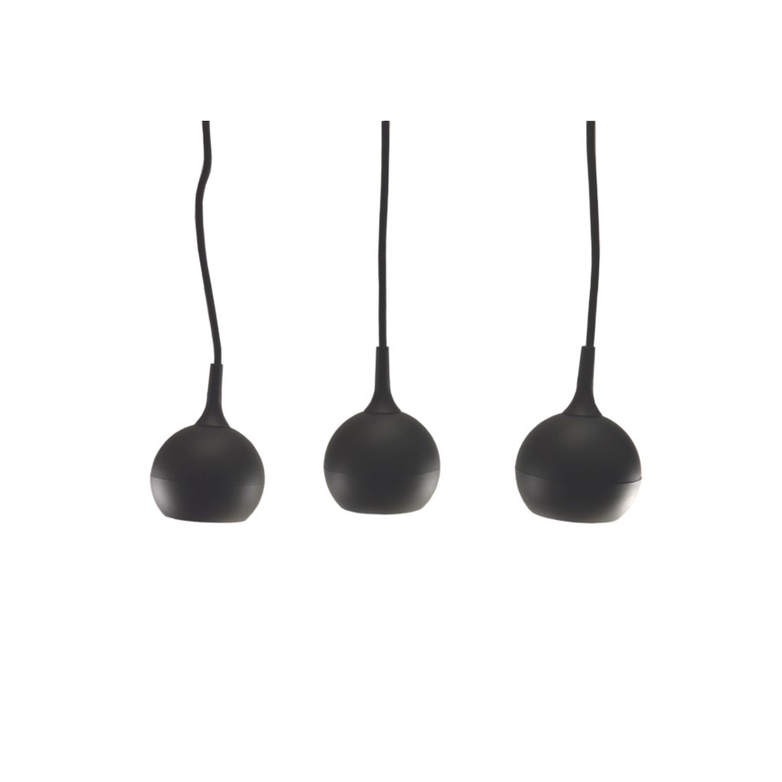 Hanglamp aan een koord COLM 3xGU10/30W/230V zwart