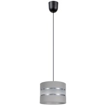 Hanglamp aan een koord CORAL 1xE27/60W/230V d. 20 cm grijs