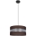 Hanglamp aan een koord CORAL 1xE27/60W/230V d. 40 cm bruin