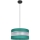 Hanglamp aan een koord CORAL 1xE27/60W/230V d. 40 cm groen