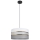 Hanglamp aan een koord CORAL 1xE27/60W/230V d. 40 cm wit/grijs