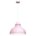 Hanglamp aan een koord CORIN 1xE27/60W/230V roze