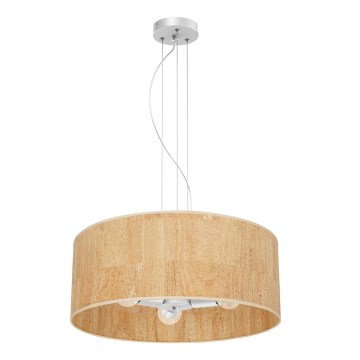 Hanglamp aan een koord CORK 3xE27/60W/230V