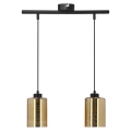Hanglamp aan een koord COX 2xE27/60W/230V goud