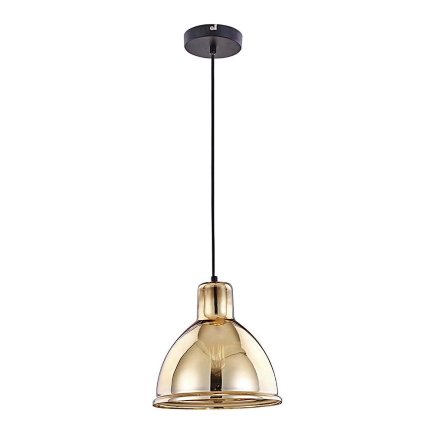 Hanglamp aan een koord CREATE 1xE27/11W/230V gouden