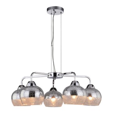 Hanglamp aan een koord CROMINA 5xE27/60W/230V