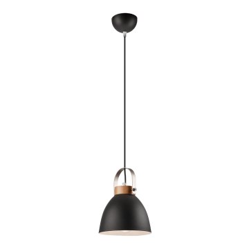 Hanglamp aan een koord DANIELLE 1xE27/60W/230V beuken - FSC gecertificeerd